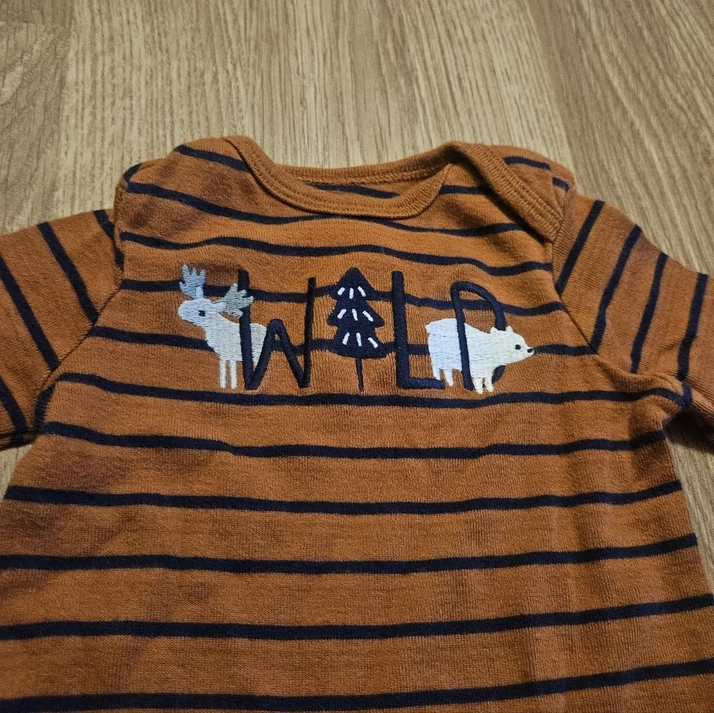Carter's Wild Animal Striped One Piece